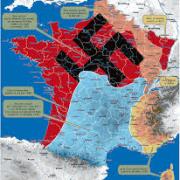 En combien de zones sera divisée la France  après l'armistice ?